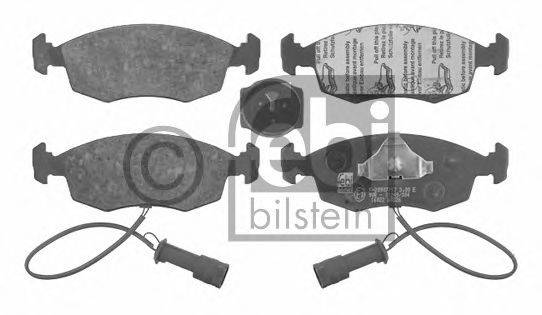 FEBI BILSTEIN 20907 Комплект гальмівних колодок, дискове гальмо