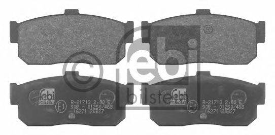 FEBI BILSTEIN 16271 Комплект гальмівних колодок, дискове гальмо