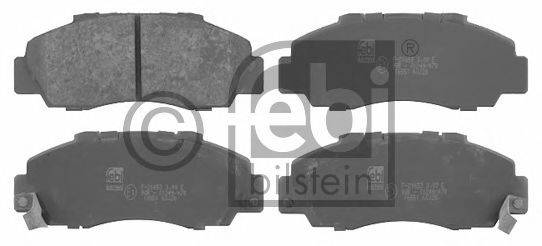 FEBI BILSTEIN 16551 Комплект гальмівних колодок, дискове гальмо