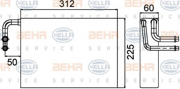BEHR HELLA SERVICE 8FV 351 210-801
