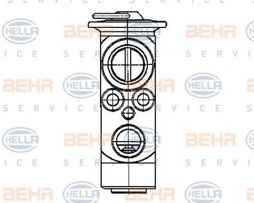 BEHR HELLA SERVICE 8UW351239361 Розширювальний клапан, кондиціонер