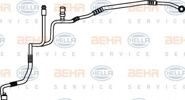 BEHR HELLA SERVICE 9GS351337191 Трубопровід високого тиску, кондиціонер
