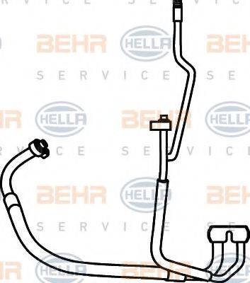 BEHR HELLA SERVICE 9GS351337231 Трубопровід високого тиску, кондиціонер
