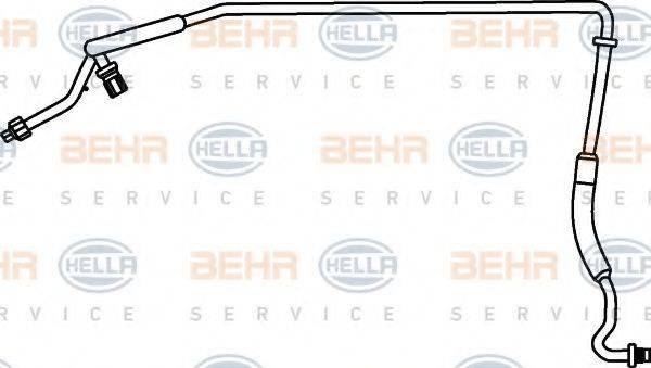 BEHR HELLA SERVICE 9GS351337311 Трубопровід високого тиску, кондиціонер