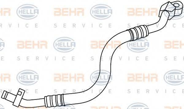 BEHR HELLA SERVICE 9GS351337521 Трубопровід високого тиску, кондиціонер