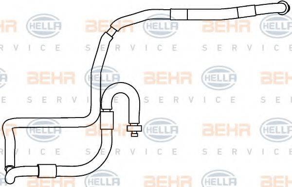 BEHR HELLA SERVICE 9GS351337571 Трубопровід високого/низкого тиску, кондиціонер