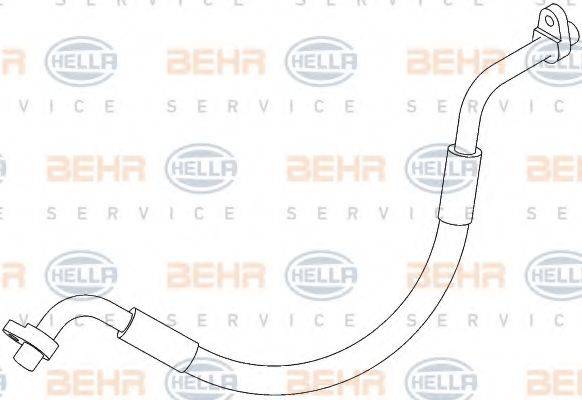 BEHR HELLA SERVICE 9GS351338711 Трубопровід високого тиску, кондиціонер