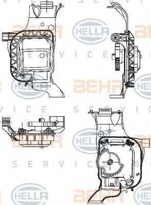 BEHR HELLA SERVICE 6NW 351 344-031