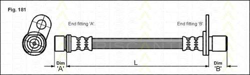 HERTH+BUSS HEAVYPART J3702085 Гальмівний шланг