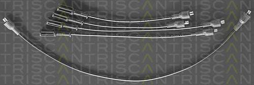 TRISCAN 88607250 Комплект дротів запалювання