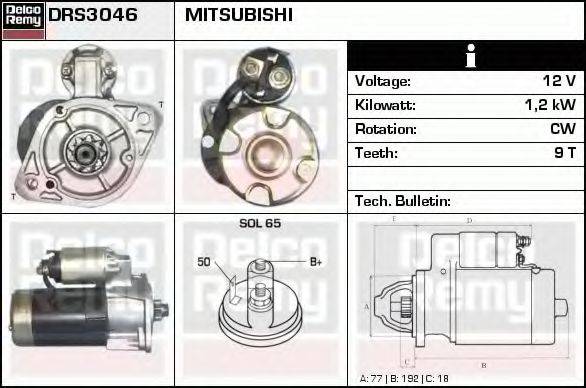 MITSUBISHI M3T53085 Стартер