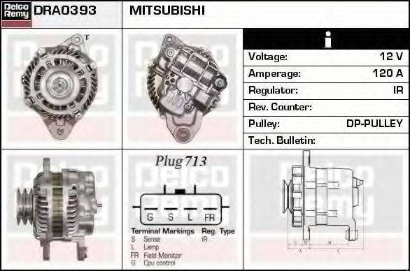 MITSUBISHI A2TX1279 Генератор