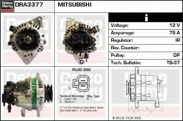 MITSUBISHI MD111932R Генератор
