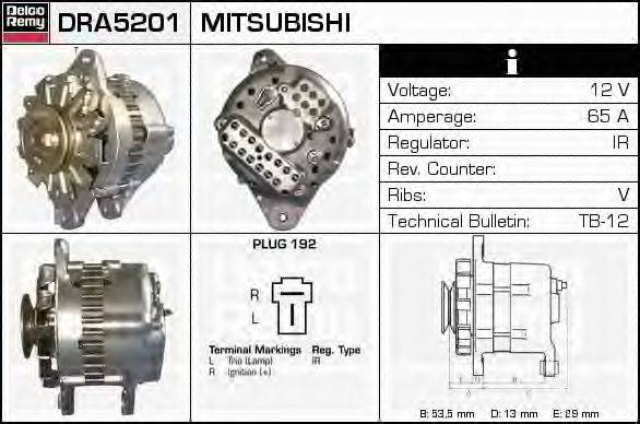 MITSUBISHI A5T41277 Генератор