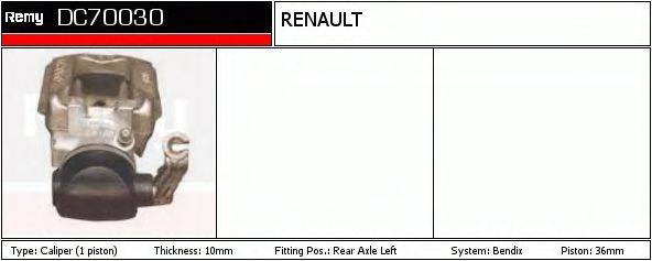 RENAULT TRUCKS 7701202786 Гальмівний супорт
