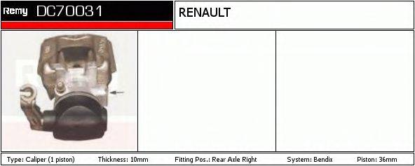 RENAULT TRUCKS 7701202787 Гальмівний супорт