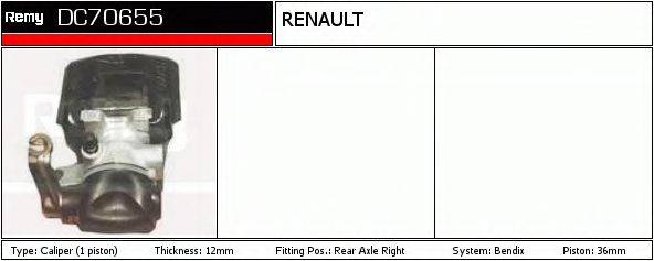 RENAULT TRUCKS 7701201878 Гальмівний супорт