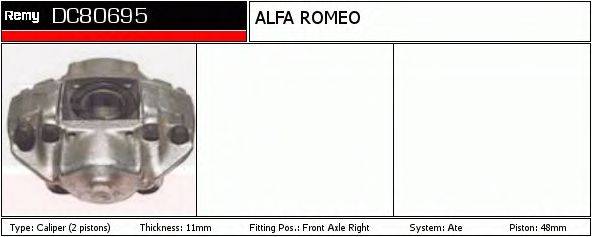 ALFA ROMEO 0060729254 Гальмівний супорт
