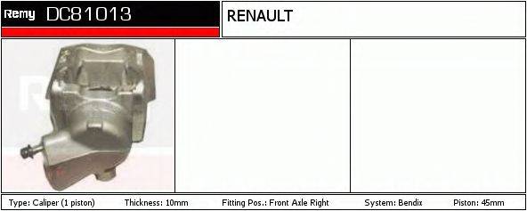 RENAULT TRUCKS 7701201778 Гальмівний супорт