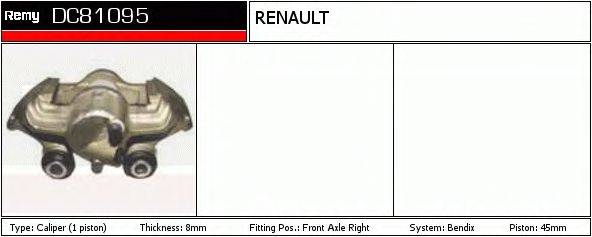 RENAULT TRUCKS 7701202207 Гальмівний супорт
