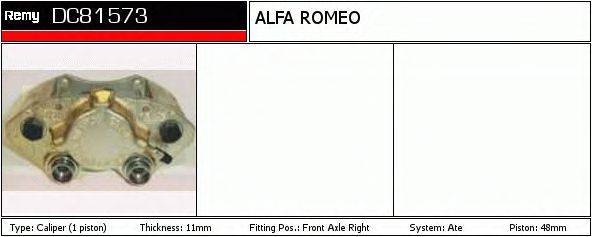 ALFA ROMEO 54716900000 Гальмівний супорт