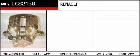 RENAULT TRUCKS 7701203975 Гальмівний супорт