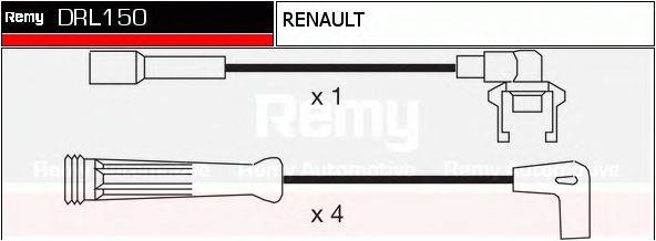 RENAULT TRUCKS 7700742835 Комплект дротів запалювання
