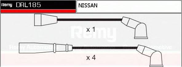 NISSAN 22440-D3526 Комплект дротів запалювання