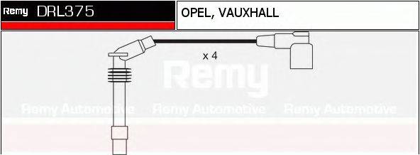 DELCO REMY DRL375 Комплект дротів запалювання