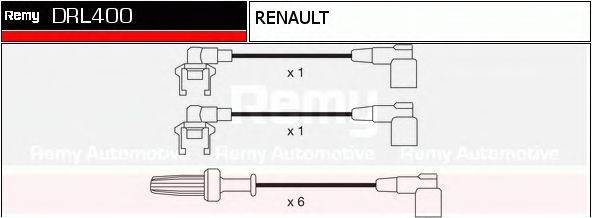 RENAULT TRUCKS 7700735908 Комплект дротів запалювання
