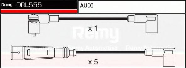 DELCO REMY DRL555 Комплект дротів запалювання