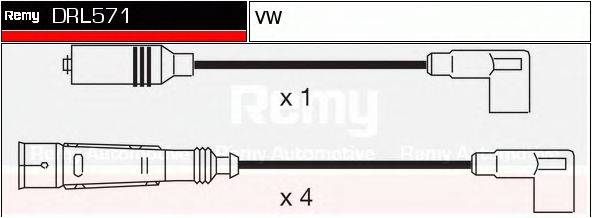 DELCO REMY DRL571 Комплект дротів запалювання