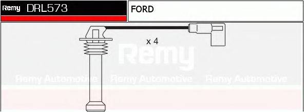 DELCO REMY DRL573 Комплект дротів запалювання