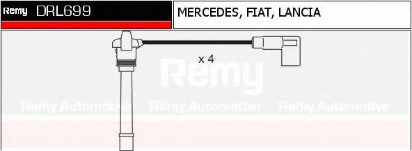 DELCO REMY DRL699 Комплект дротів запалювання