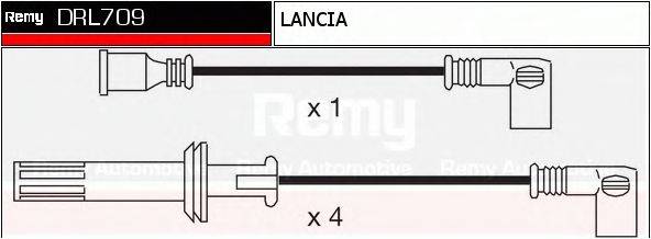 DELCO REMY DRL709 Комплект дротів запалювання