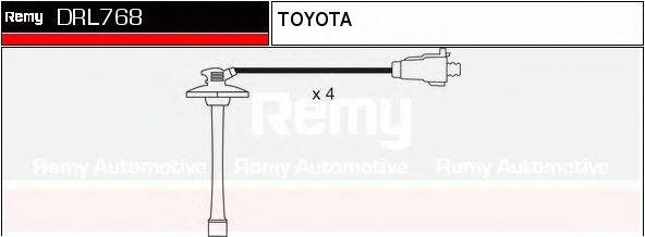 DELCO REMY DRL768 Комплект дротів запалювання