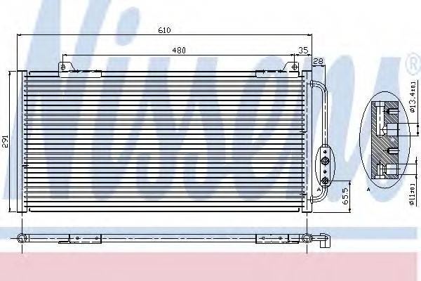 ROVER 80100S74D10 Конденсатор, кондиціонер