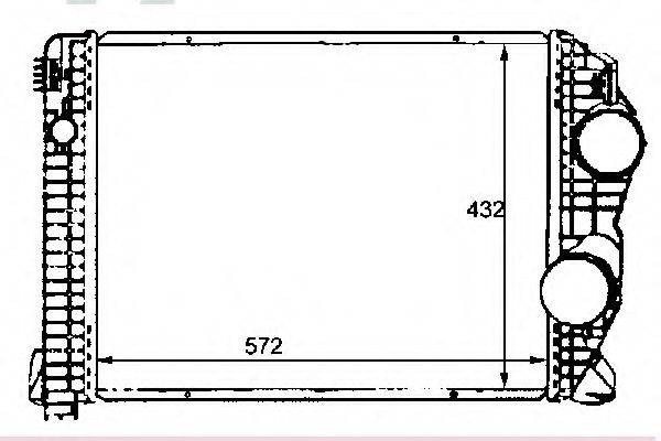 AUWARTER A9705010101 Інтеркулер