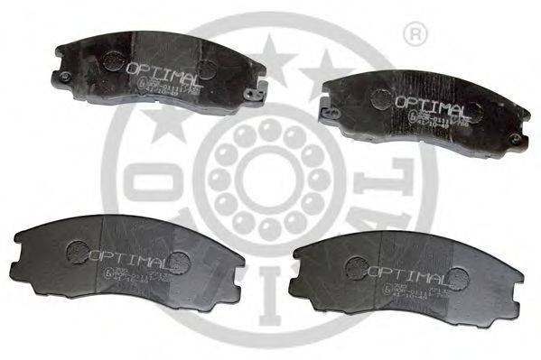 OPTIMAL 24059 Комплект гальмівних колодок, дискове гальмо