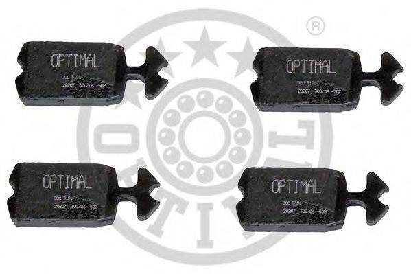 OPTIMAL 9101 Комплект гальмівних колодок, дискове гальмо