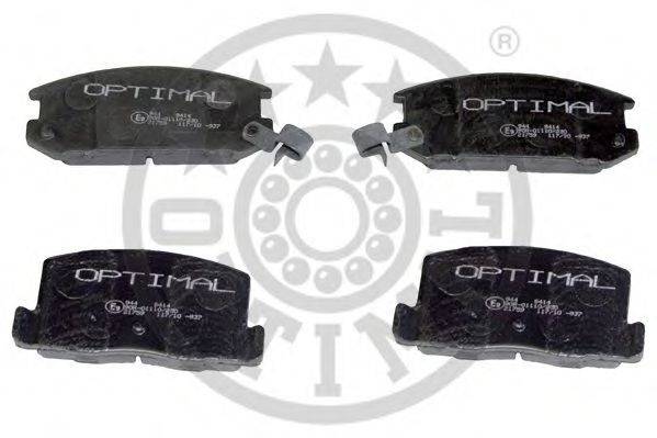 OPTIMAL 9414 Комплект гальмівних колодок, дискове гальмо