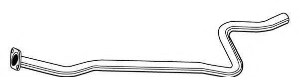 WALKER 07641 Труба вихлопного газу