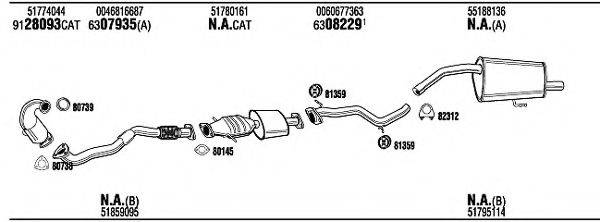 WALKER ARH31644 Система випуску ОГ