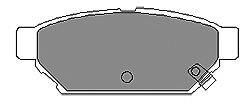 MAPCO 6229 Комплект гальмівних колодок, дискове гальмо