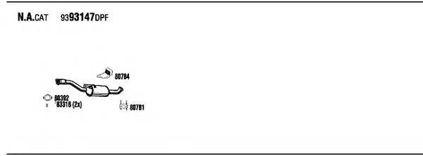 FONOS NIK20103A Система випуску ОГ