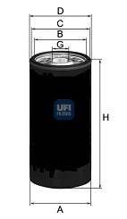 UFI 2314400 Масляний фільтр