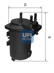 UFI 2405100 Паливний фільтр