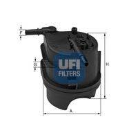 UFI 2434300 Паливний фільтр