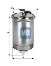 UFI 2443500 Паливний фільтр