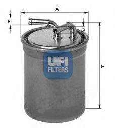 UFI 2443700 Паливний фільтр